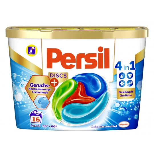 Persil® Color Discs 4in1 Gegen Schlechte Gerüche 400G 16WL 1 Persil® Color Discs 4in1 Gegen Schlechte Gerüche 400G 16WL