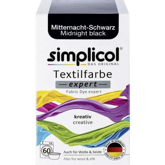 Textilfarbe Expert Mitternacht-schwarz 150G 1 Textilfarbe Expert Mitternacht-schwarz 150G