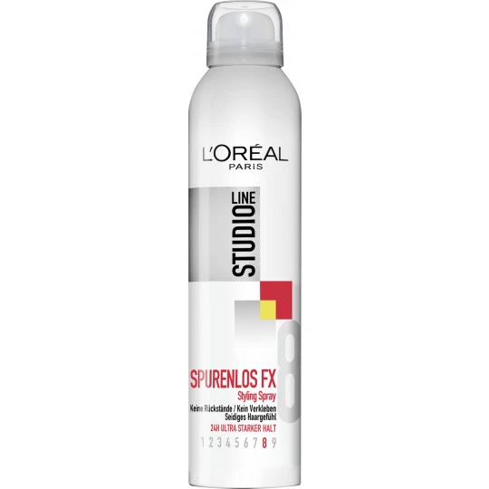 L'Oreal Studio Line Spurenlos FX Styling Spray Ultra Starker Halt 250ML 1 L'Oreal Studio Line Spurenlos FX Styling Spray Ultra Starker Halt 250ML