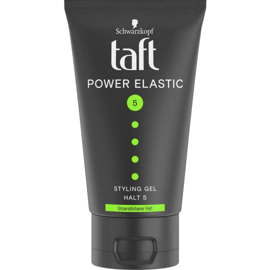 Schwarzkopf Taft Power Elastic Styling Gel Halt 5 150ML 1 Schwarzkopf Taft Power Elastic Styling Gel Halt 5 150ML