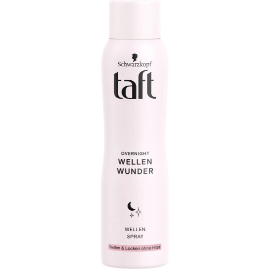 Schwarzkopf Taft Overnight Wellen Wunder Spray 150ML 1 Schwarzkopf Taft Overnight Wellen Wunder Spray 150ML